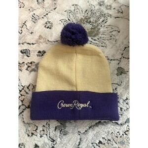 Crown Royal Whisky NFL Beanie Knit Cap
